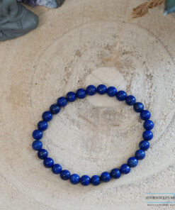 Bracelet lapis lazuli 6mm