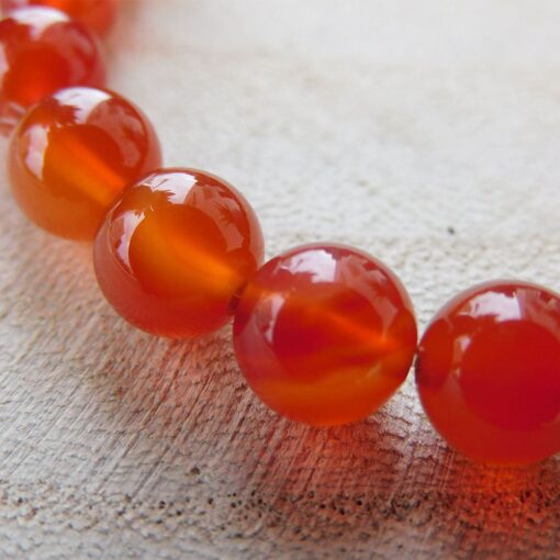 Bracelet Cornaline 8mm