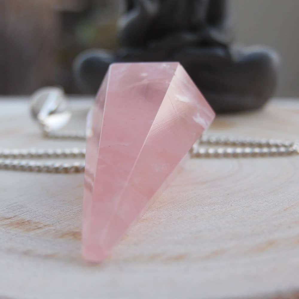 Pendule quartz rose