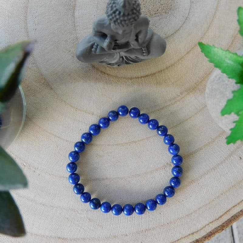 Bracelet Lapis Lazuli 6mm