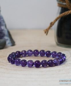 Bracelet Améthyste 8mm -