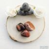 Pierre roulée rhodonite