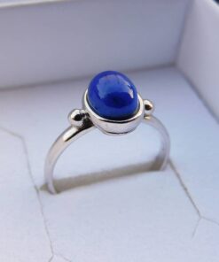 Bague Argent 925 Lapis Lazuli Alice