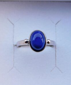 Bague Argent 925 Lapis Lazuli Alice haut