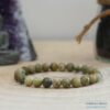 bracelet peridot 8mm -