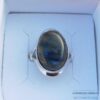 Bague Labradorite argent 925 Jenna