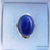 Bague Lapis lazuli argent 925 Jenna