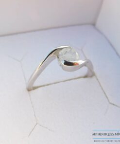Bague Pierre de lune argent 925 Léa