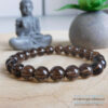 Bracelet Quartz Fumé 8mm face