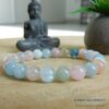 Bracelet Morganite 8mm