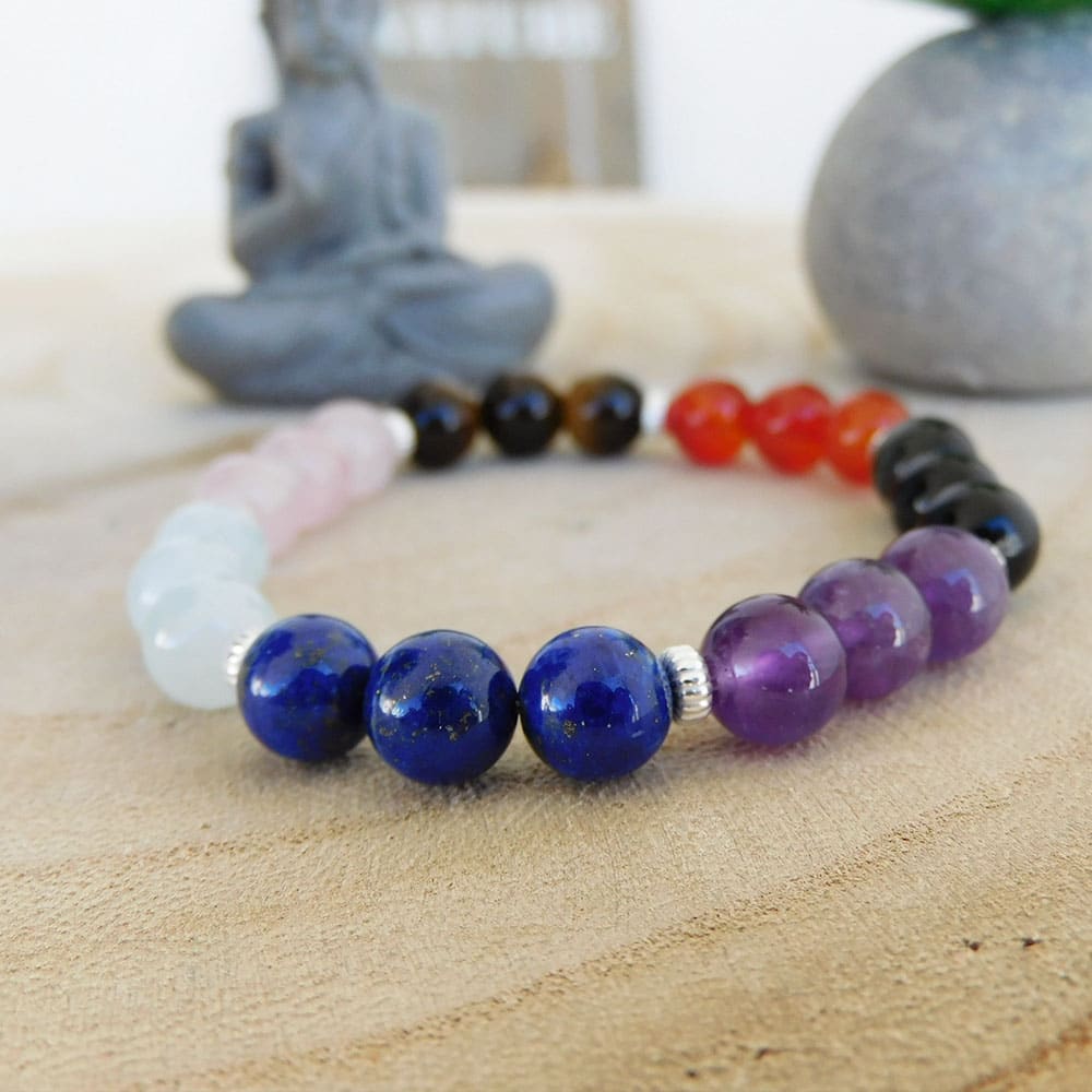 Bracelet 7 Chakras 8mm