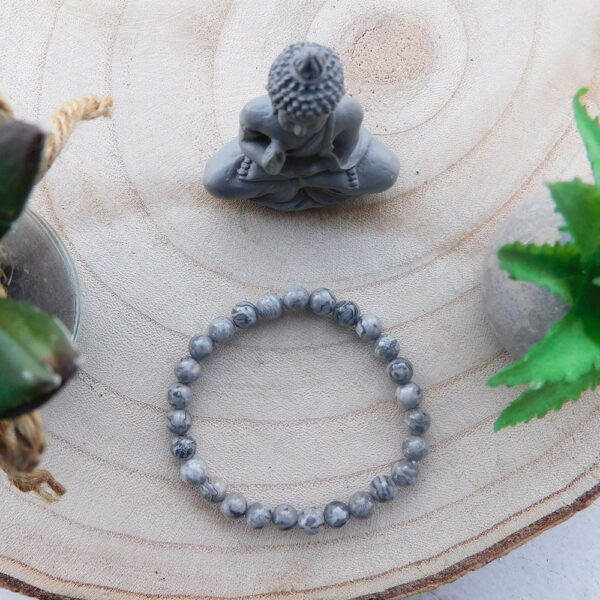 Bracelet Jaspe argent