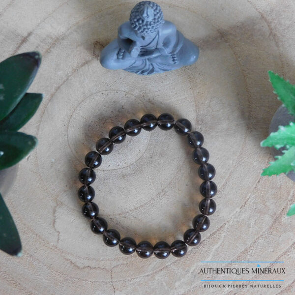 Bracelet Quartz fumé