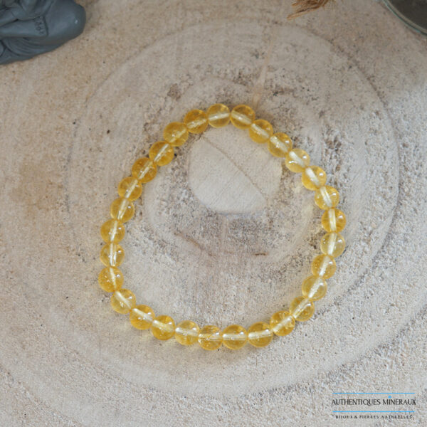 Bracelet Citrine Naturelle