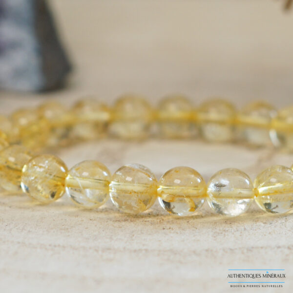 Bracelet Citrine Naturelle