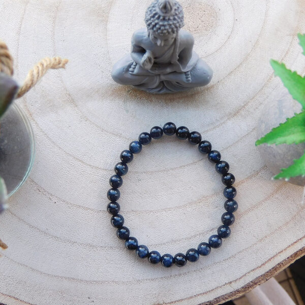 Bracelet oeil de faucon bleu