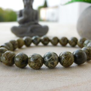 Bracelet Jaspe crocodile