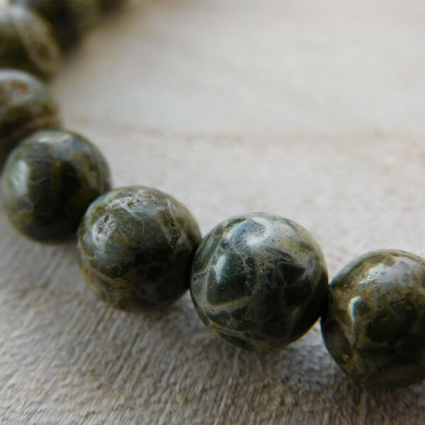 Bracelet Jaspe crocodile
