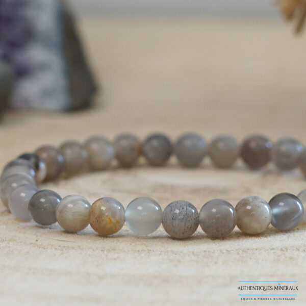 Bracelet Pierre de soleil noire
