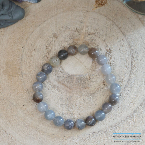 Bracelet Pierre de soleil noire