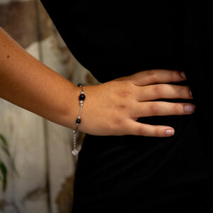Bracelet argent Onyx