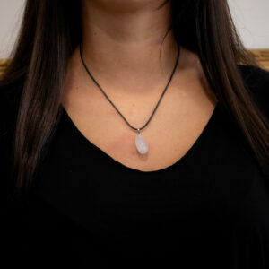 Pendentif Quartz Rose