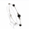 Bracelet argent Onyx