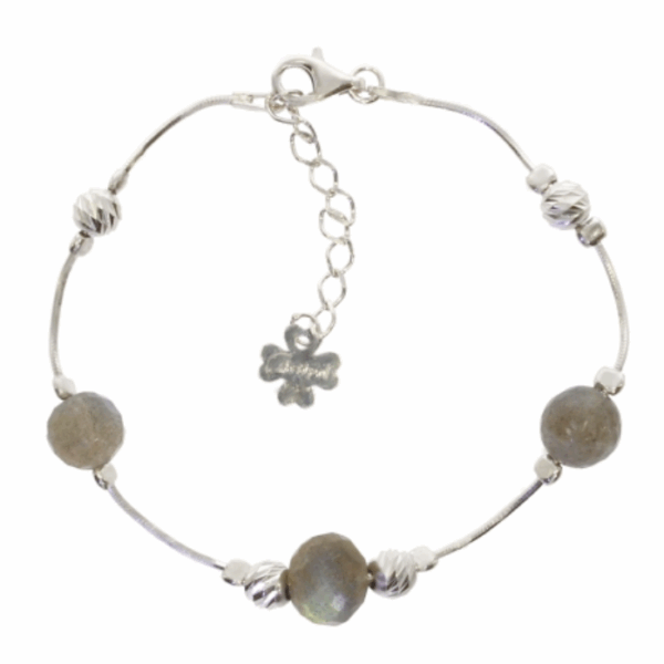 Bracelet argent Labradorite