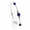 Bracelet argent lapis lazuli
